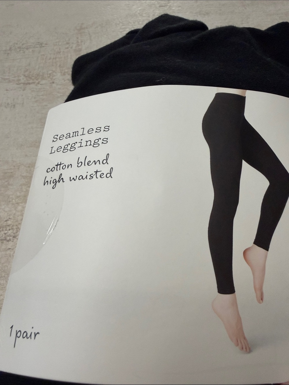 a new day Black Seamless Leggings